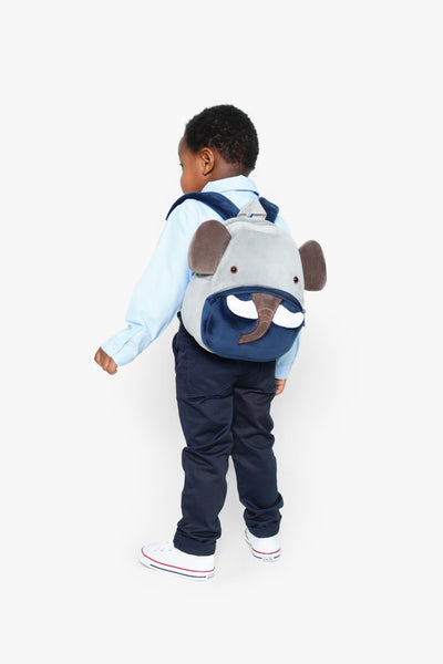 Stuffed Plush Elephant Preschooler Backpack