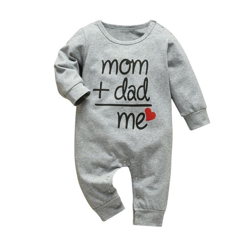 Your little one will feel warm and comfortable in our unisex graphic long sleeves romper.  PRODUCT DETAILS  Crotch-snap buttons for fuss-free diaper change Graphic print romper Soft cotton